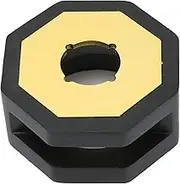Wax Seal Stove Warmer, Wax Melting Furnace Tool Melting Stove Pot Stove Pot for Invitations Envelopes Boxes Weddings Graduations (Eight-Sided Furnace (Black))