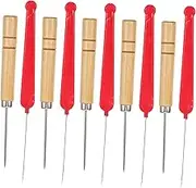 GLSTOY 1 Set Convenient Home Beading Needle Reusable Threading Awl and Sturdy Wear Resistant Beading Needles for Jewelry Making and Craft Projects