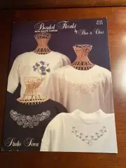 Beaded Florals w/Wasted Canvas