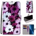 For Samsung A13 A20 A30 A31 M12 A22 Leather Wallet Stand Flip Printed Phone Case