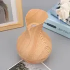 USB LED Ultrasonic Wooden Humidifier Air Purifier With 7 Colors Light For Ho XOU