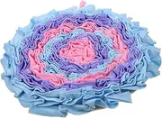 GANAZONO Pet Dog Snuffle Mat Interactive Slow Feeder Sniffing Pad for Dogs Portable Lightweight Pet Feeding Mat Engaging Design Keeps Pets Busy for Breeds
