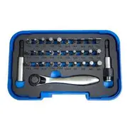 Aunger 33Pc 1/4Dr 72 Tooth Driver Bit Set - TO131850