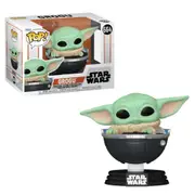 Star Wars The Mandalorian TV Grogu in Hovering Pram Funko POP! Vinyl