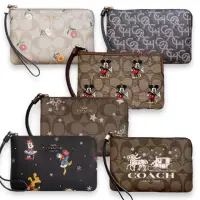 在飛比找momo購物網優惠-【COACH】Disney聯名米奇LOGO PVC 防刮皮革