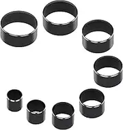 8PCS Leather Circle Cutting Die Set with 8 Different Size Die Punching Tool Kit Handicraft Making Tool