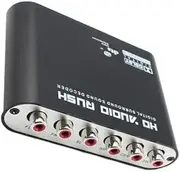 zolyet Audio Converter 5.1 Channel DTS/AC-3 o Decoder Digital Coaxial to Analog RAC o Converter
