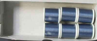 K.O. Beading Thread - Denim Blue (6 Spools) - Japanese Beading Thread