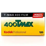 Kodak T-Max 400 B&W 120 Film 5 Rolls