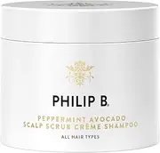 Philip B Peppermint Avocado Scalp Scrub - All Hair Types 236ml