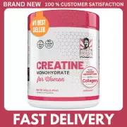 5G Creatine Monohydrate Powder for Women + Collagen & BCAA for Booty