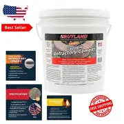 Versatile 25 lb Rutland Refractory Cement for High-Temperature Firebrick Casting