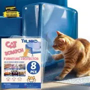 Cat Scratch Furniture Protector: 8 Pcs Couch Protectors Tape from Cats Claws Scr