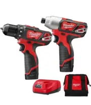 Milwaukee M18 18V Li-Ion Cordless Drill Driver Combo Kit (2691-22)