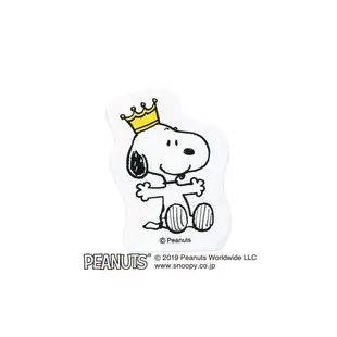 KODOMO Snoopy木頭造型印章/ H/ 戴皇冠