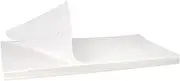 ZONADA 100 Pcs Greaseproof Paper Sheets for Food, Cake, Baking, Oil-Proof Paper for Cake, Bread, Hamburger Boxes, Food Wrapping, Non-Stick, Eco-Friendly, Durable, Safe for Food Use (white30x40)