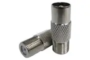 Adaptor F Type Female-Pal Male