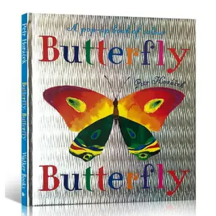 *小愛愛童書*【英文精裝繪本】Petr Horacek：Butterfly butterfly 書+CD小老鼠找新家作者