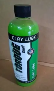 Torque Detail Clay Lube 16 oz New Sealed Bottle Spray On Formula No Sprayer
