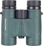 CelestronNature DX 8x32 Binoculars, 8X Magnification, 32mm Objective, Green (71330)
