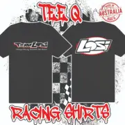 Custom Team Losi LOGO Black Tee ~ 100% Australian Cotton RC Car Racing