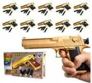 X 108 Toy Gun Soft Shooter Toy Gun Foam Dart Bullets Kids Bulk Party Toy Pistol