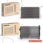 Radiator & AC Condenser Cooling Kit for Pontiac Firebird Chevy Camaro 1993-1997