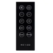 RC10D Remote Control Suitable for Sound Speaker System RC10D RC100 R2000DB Remote Control black