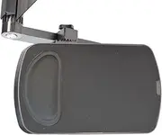 WorkEZ Mouse Pad: Ambidextrous, Adjustable, Removable Tilting, Aluminum Mouse Pad Platform for WorkEZ Ergonomic Laptop Stand, Lap Desk, Standing Desk Black
