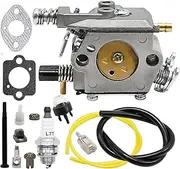 Carburetor Tune Up Kit A021001700 For Echo CS-310 CS310 Chainsaw for Walbro WT-946 WT946 with Gasket Fuel Line Filter Spark Plug