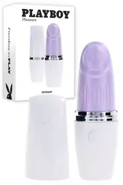 Playboy Getaway 5.6" Tapping Lipstick Bullet Vibrator
