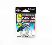Gamakatsu 68574 Single Hook Plugging Heavy Wire Size 3/0 (7256)