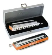 Seydel Chromatic De luxe Steel, Harmonica - Free US Shipping!