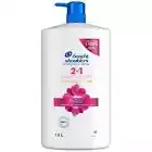Head & Shoulders Smooth & Silky 2 in 1 Shampoo Conditioner 1.8L for Dandruff