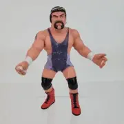 Vintage WCW 1990 Galoob Rick Steiner 4.5" Wrestling WWF Figure