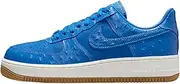 [Nike] Air Force 1 '07 Lx Womens Shoes, Star Blue Star Blue Sail Gum Light Brown, 9.5 US
