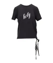 Ann Demeulemeester Holy Printed Crewneck T-Shirt S,XS,M Black
