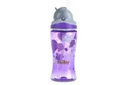 Nuby Tritan Boost Kids Flip It Straw Top Drinking Cup 360ml 12m+ Assorted
