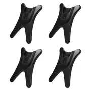 4Pcs Speedlight Stand Holder 1/4inch Metal Tripod Thread Mount Hotshoe Base