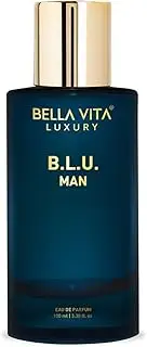 BVL B.L.U Man Eau De Parfum Perfume for Men with Lemon, Apple, Musk|Fresh, Refreshing, Energising Long Lasting EDP Fragrance Scent 100Ml - by Cloudexport