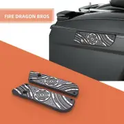 Saddlebag Latch Faceplate Kit FIT HD 2006-2013 Electra Road Glide King BK Gear