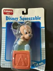 Vintage Playskool Baby Disney Mickey Mouse Squeezable Factory Sealed