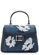 Kate Spade New York Katy Floral Denim top Handle bag ONE SIZE