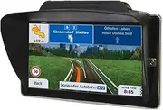 GPS Car Navigator, 7 inch Truck Bluetooth AVIN DDR 256M 8GB GPS Navigator Vehicle GPS Navigation with Rear View Wireless Camera for Car Truck RV(with Bluetooth)