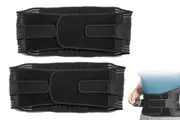 2pcs Waist Support Belt Lumbar Lower Back Brace for Men Women