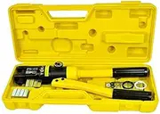 Heavy Duty Hydraulic Swaging Tool Kit for Stainless Wire Crimping and Steel Dies