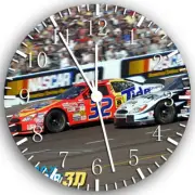 Nascar Frameless Borderless Wall Clock Nice For Gifts or Decor Z67