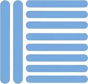 Silicone Slap Bracelets, Wraps Silicone Coated Metal Strips - Soft Wrap Slap Wristband, Silicone Paper Slap Bands Wrapping Paper Roll Clips for Storage Organization Shwing