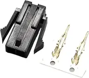 BIZOCA 5-50 Sets 2Pin Way Micro-Fit Connector Male Female 3.0mm Pitch Wire to Wire Plug Connector 436450200 436400200(Male Set,5Sets)