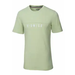 K-SWISS Active Tee涼感排汗T恤-男-蘋果綠